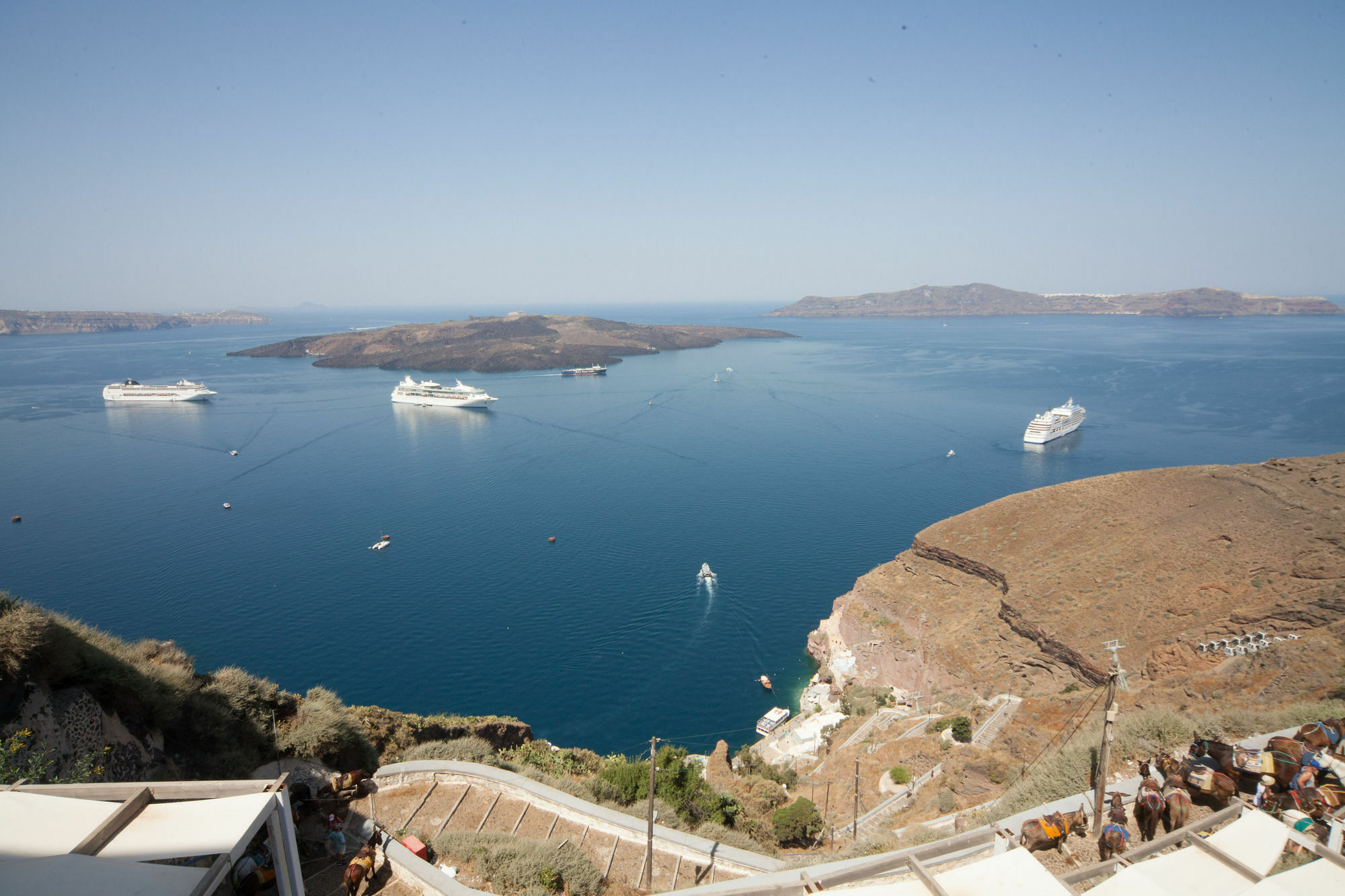 Fanari Vista Suites Fira  Bagian luar foto